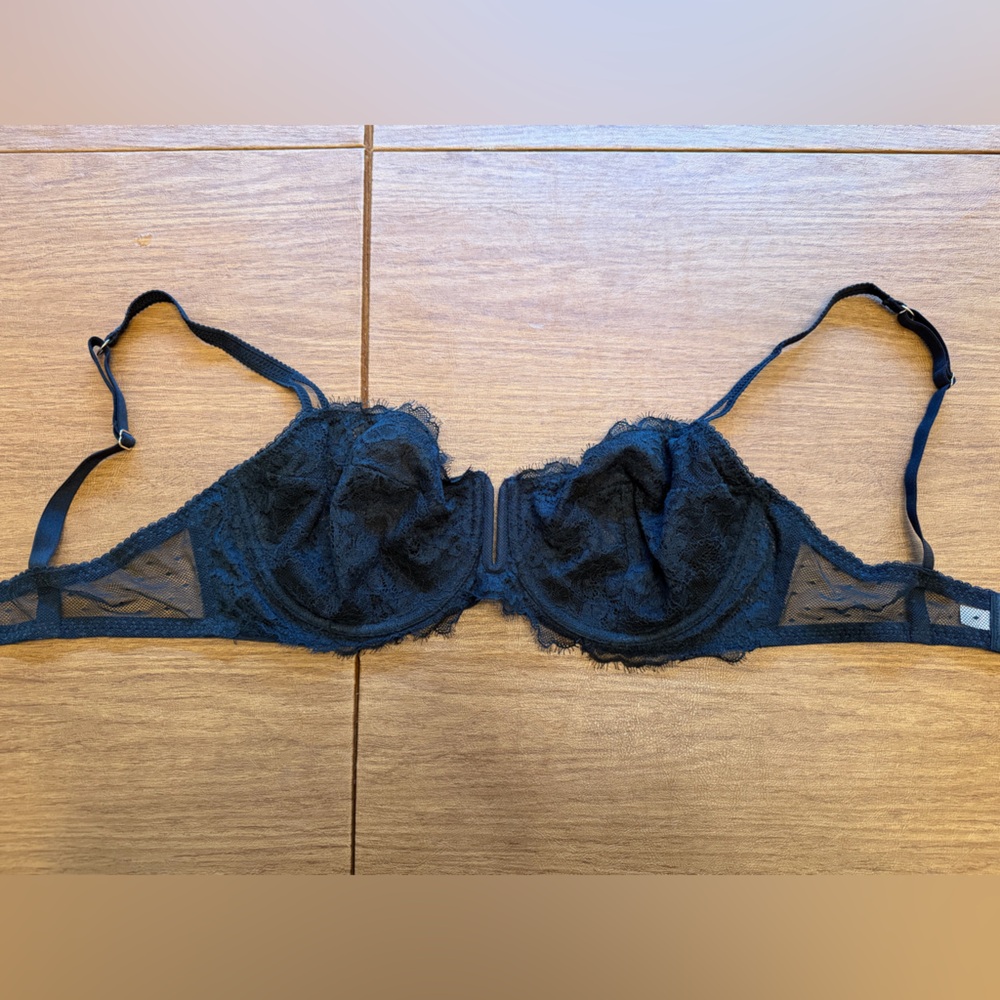 Auden Black Lace Bra